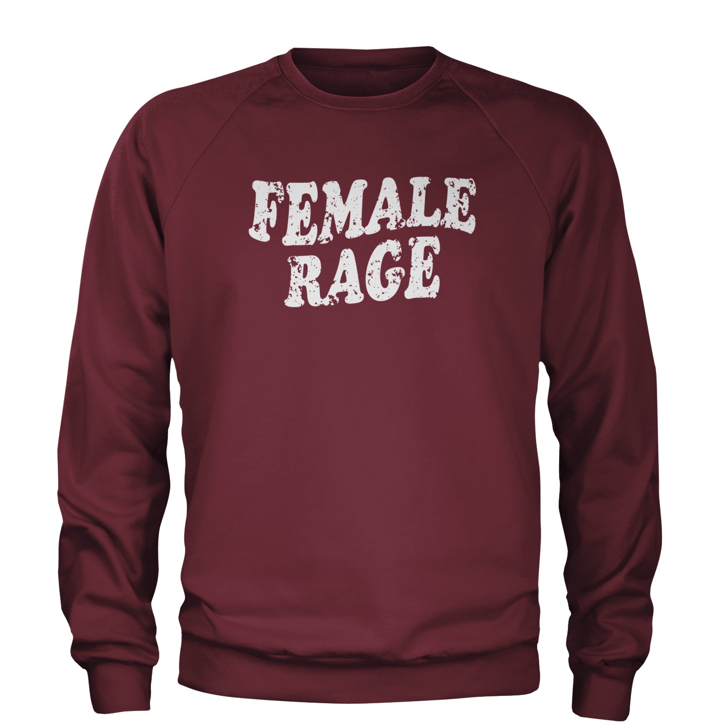 Female Rage Feminism Adult Crewneck Sweatshirt