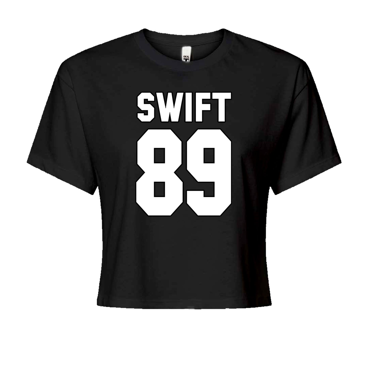 Swift 89 Birth Year Music Fan Era Poets Department Lover Cropped T-Shirt