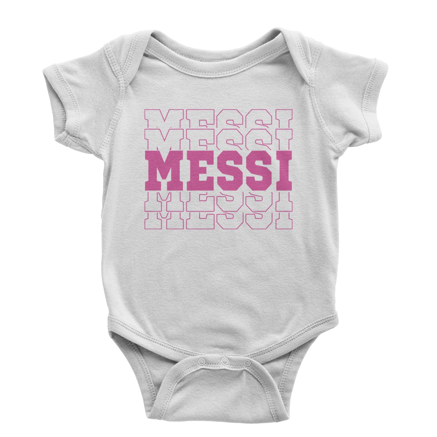 Messi Miami Futbol Infant One-Piece Romper Bodysuit and Toddler T-shirt