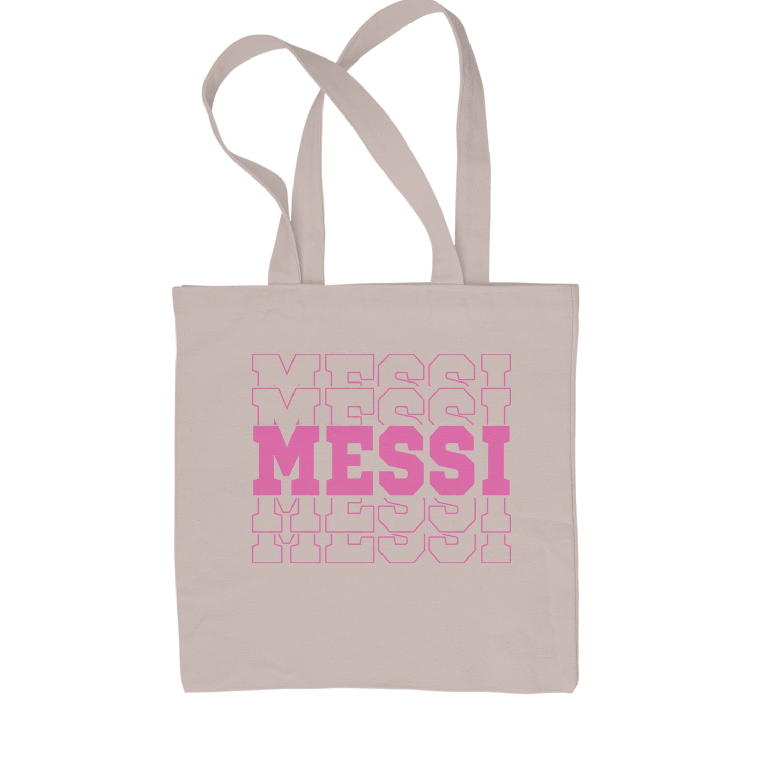Messi Miami Futbol Shopping Tote Bag