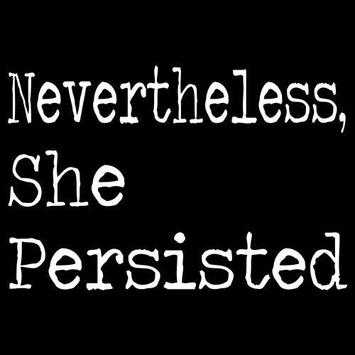 Nevertheless, She Persisted Mens T-shirt 2020, feminism, feminist, kamala, letlizspeak, mamala, mcconnell, mitch, momala, mommala by Expression Tees