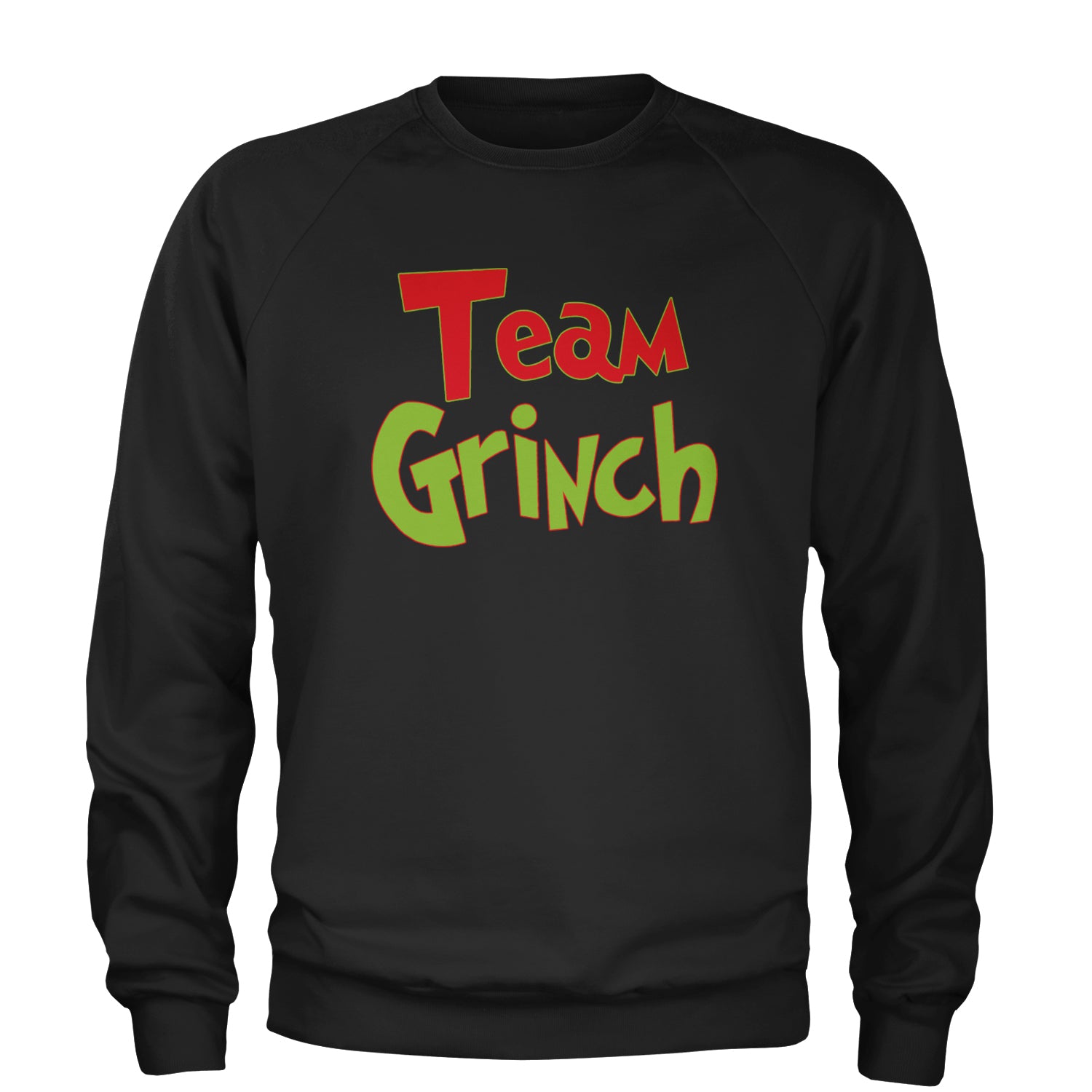 Team Gr-nch Jolly Grinchmas Merry Christmas Adult Crewneck Sweatshirt