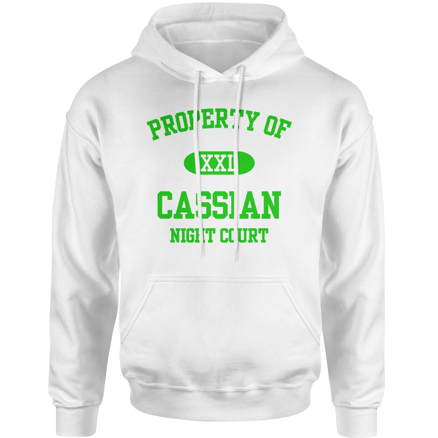 Property Of Cassian ACOTAR Adult Hoodie Sweatshirt acotar, court, maas, tamlin, thorns by Expression Tees