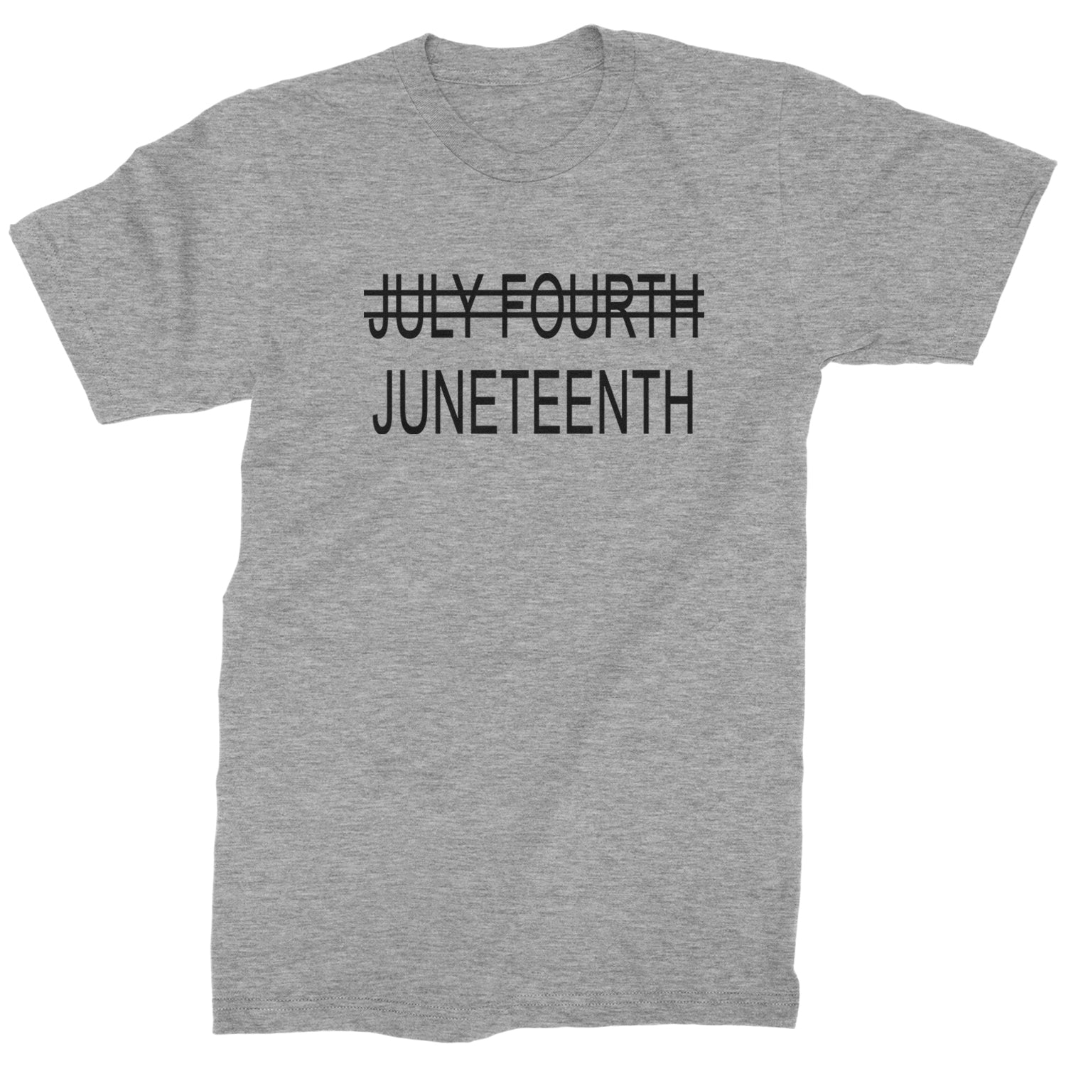 Juneteenth (July Fourth Crossed Out) Jubilee Mens T-shirt