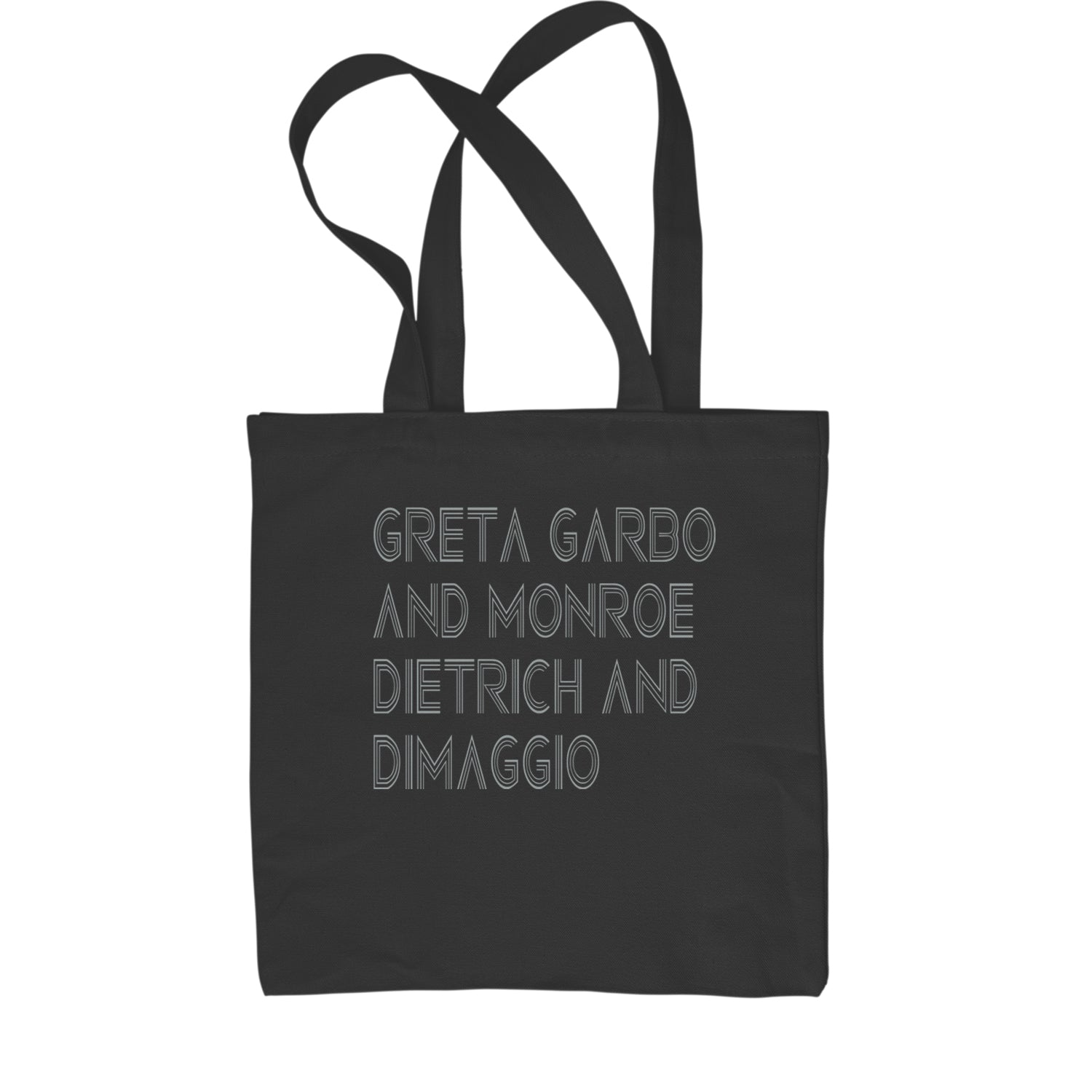 Vogue Greta Garbo And Monroe Celebration Shopping Tote Bag