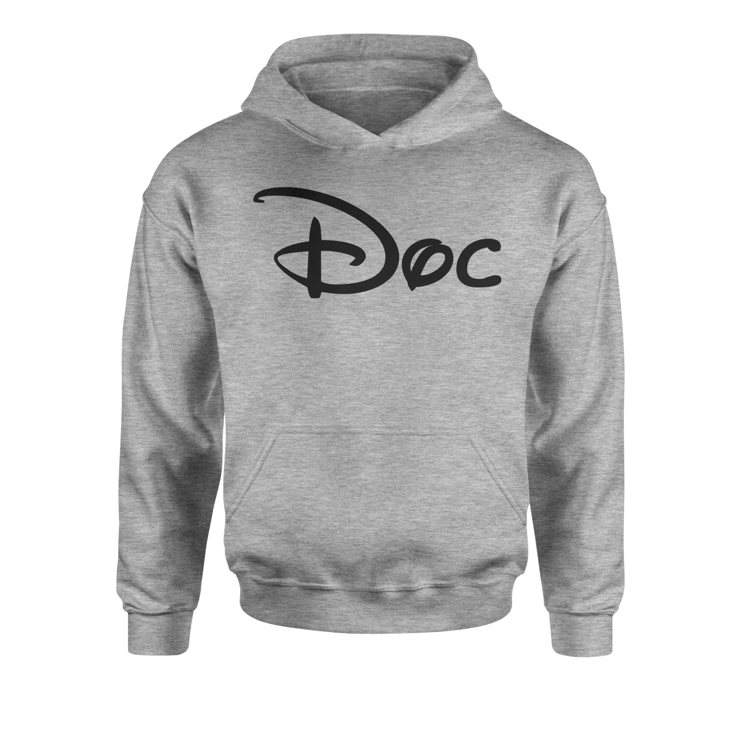 Doc - 7 Dwarfs Costume Youth-Sized Hoodie and, costume, dwarfs, group, halloween, matching, seven, snow, the, white by Expression Tees