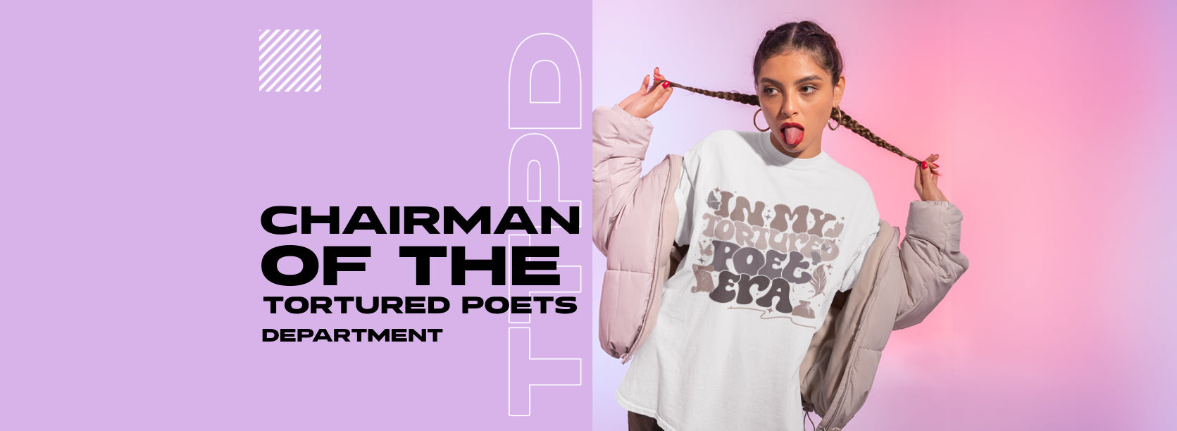Exclusive Apparel for the Chairman Of The Tortured Poets