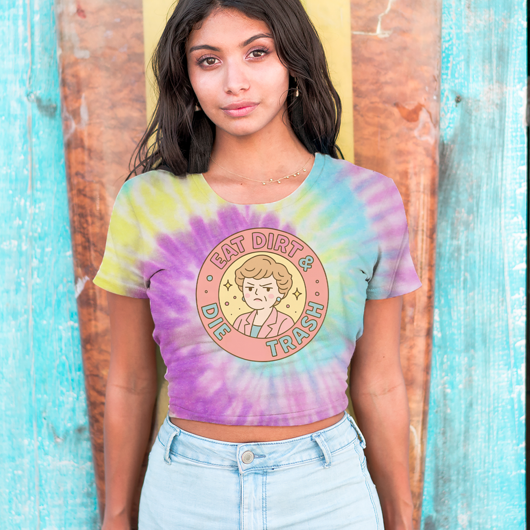 Eat Dirt And Die, Trash Golden Girls Mens T-shirt 