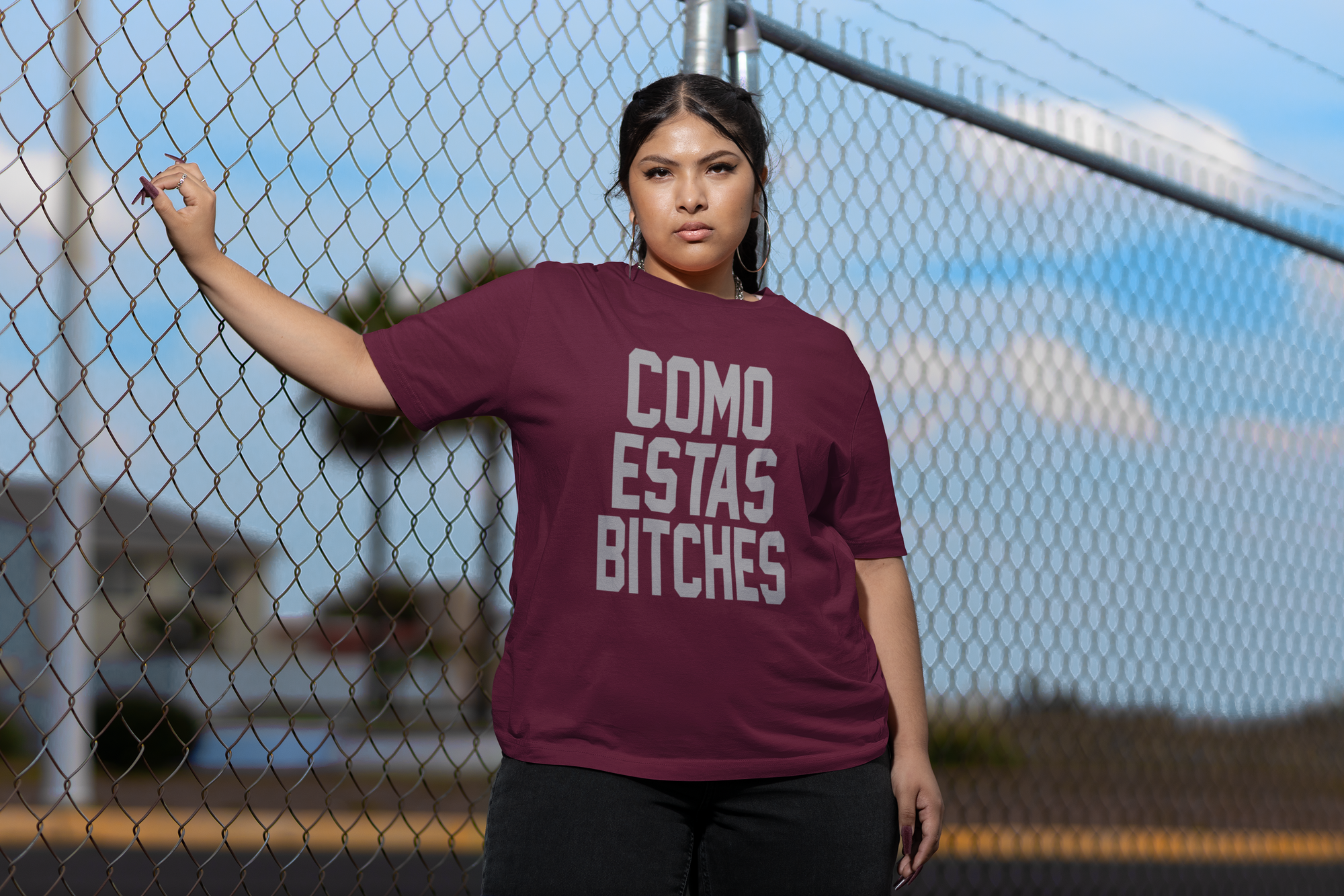 Como Estas B-tches Mens T-shirt Black