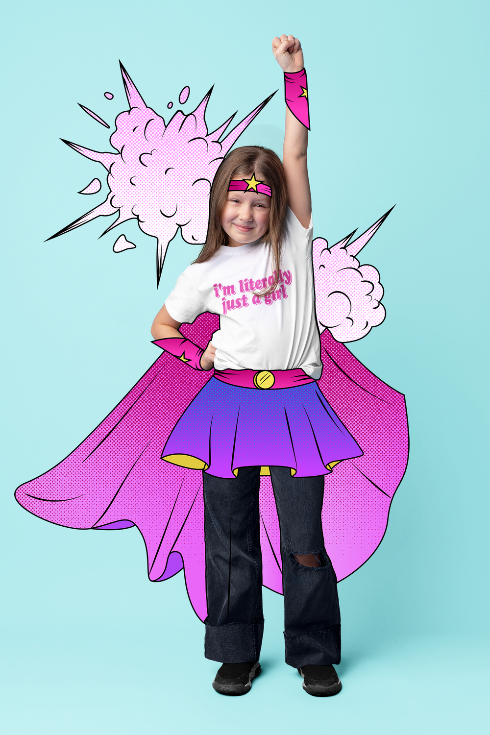 I'm Literally Just A Girl  Mens T-shirt 