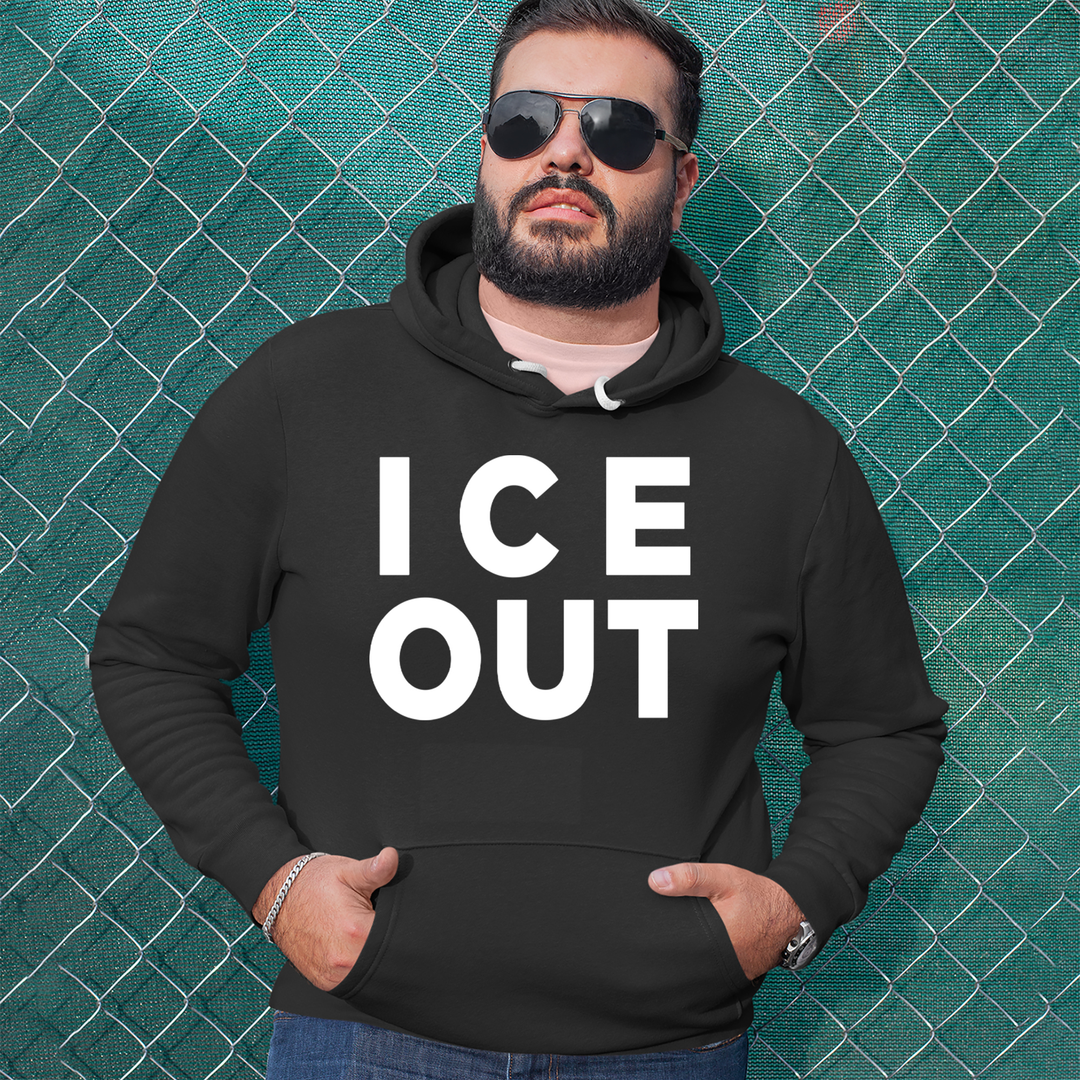 Ice Out Protest Mens T-shirt 