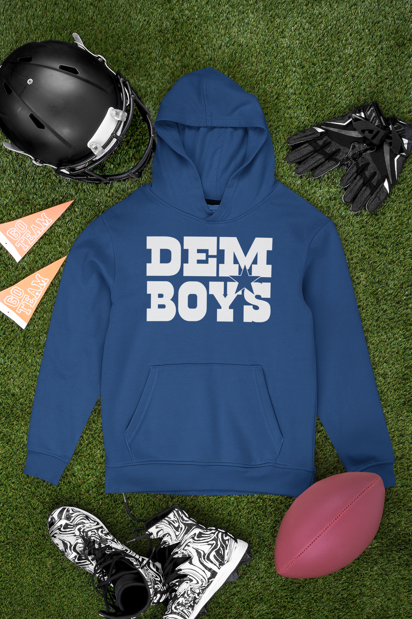 Dem Boys Dallas Football Mens T-shirt 