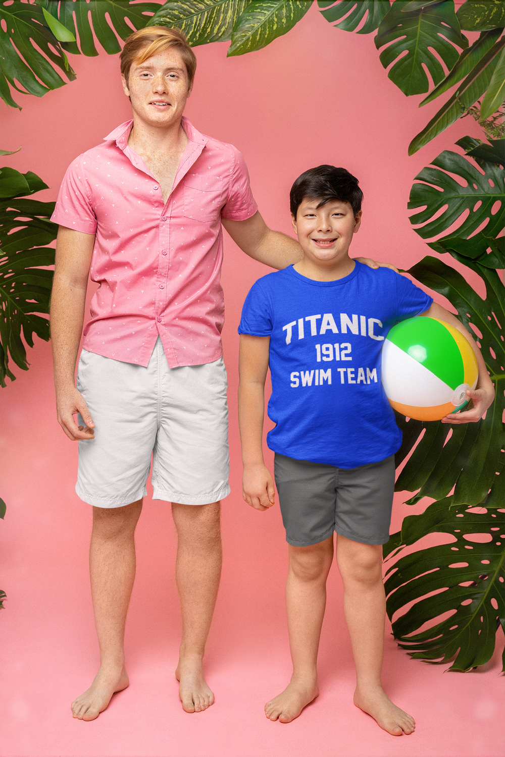 Titanic Swim Team 1912 Funny Cruise Mens T-shirt 