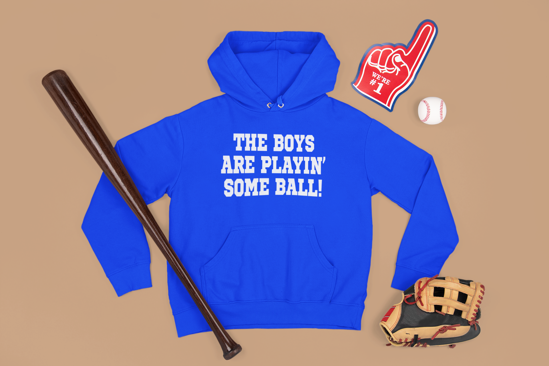 The Boys Are Playing Some Baseball Mens T-shirt Royal Blue