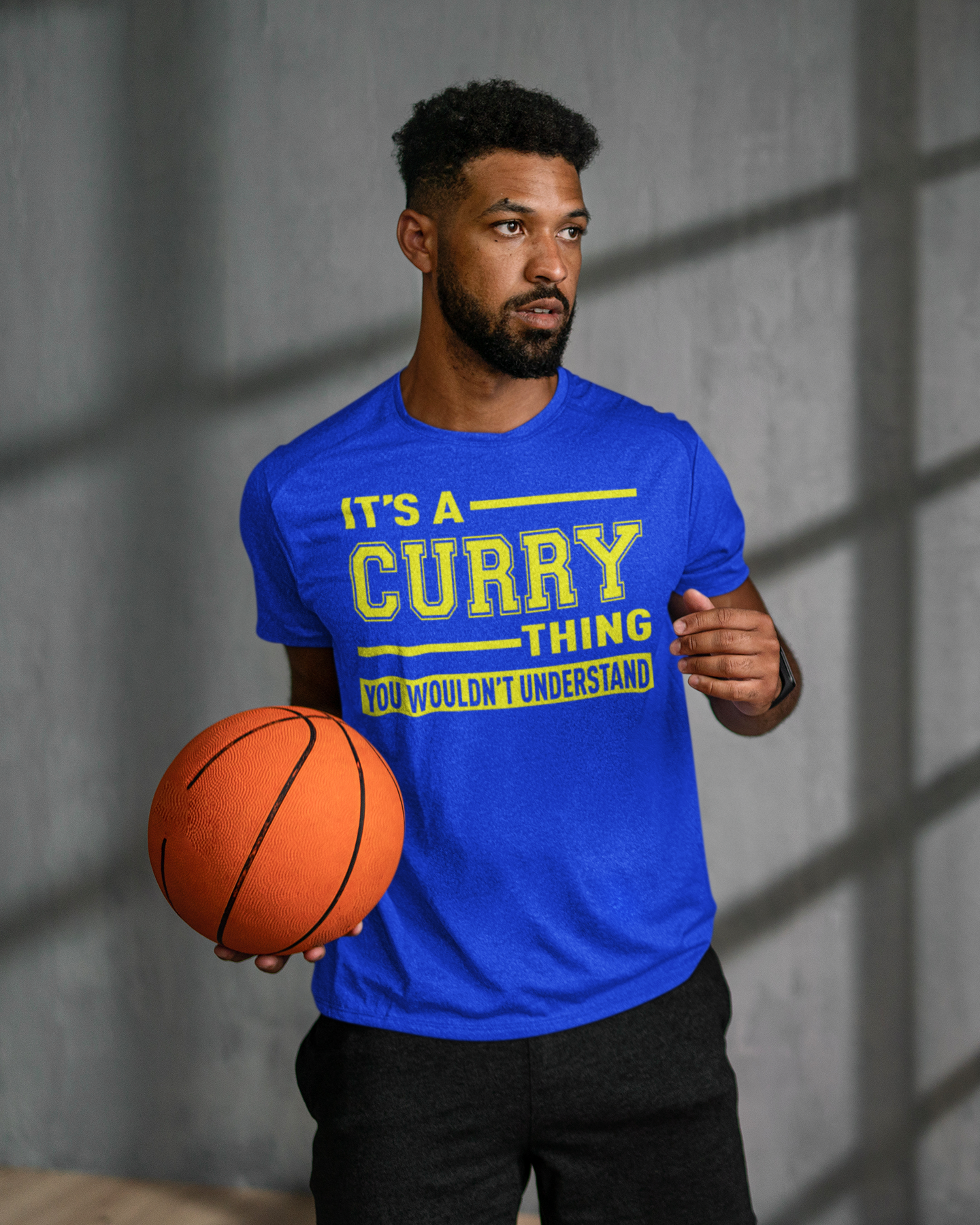 It's A Curry Thing, You Wouldn't Understand Basketball Mens T-shirt 