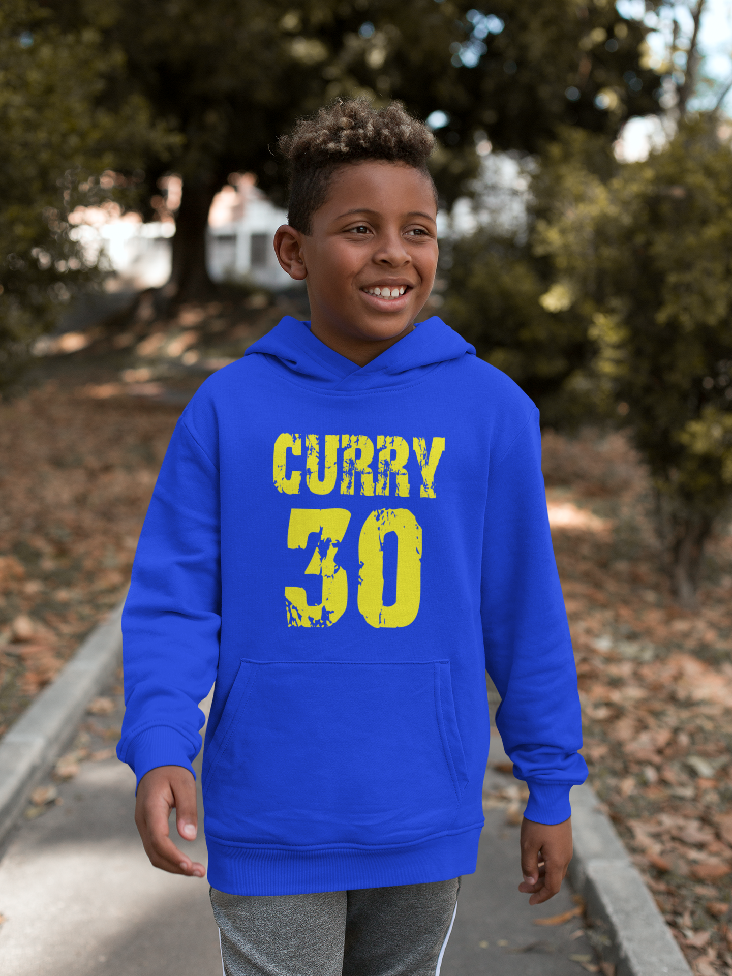 Curry #30 Mens T-shirt Royal Blue