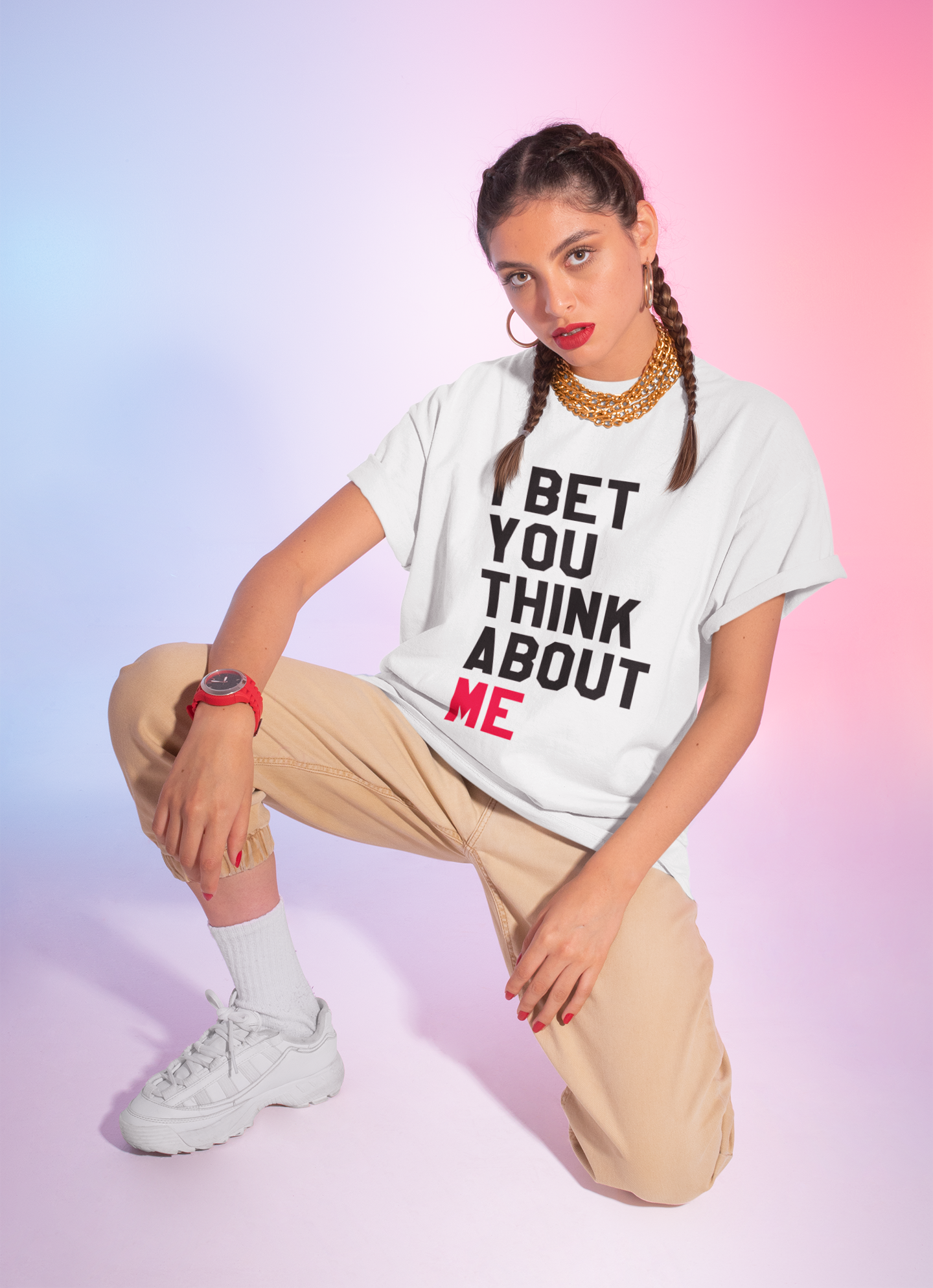 I Bet You Think About Me New TTPD Era Mens T-shirt 