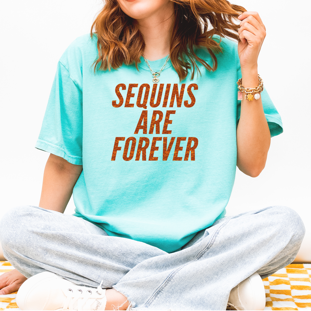 Sequins Are Forever Retro Glam Mens T-shirt 