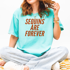 Sequins Are Forever Retro Glam Mens T-shirt 