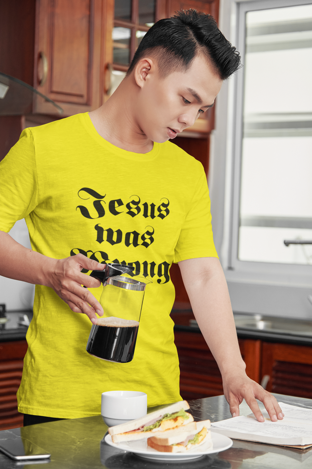 Jesus Was Wrong Little Miss Sunshine Mens T-shirt 