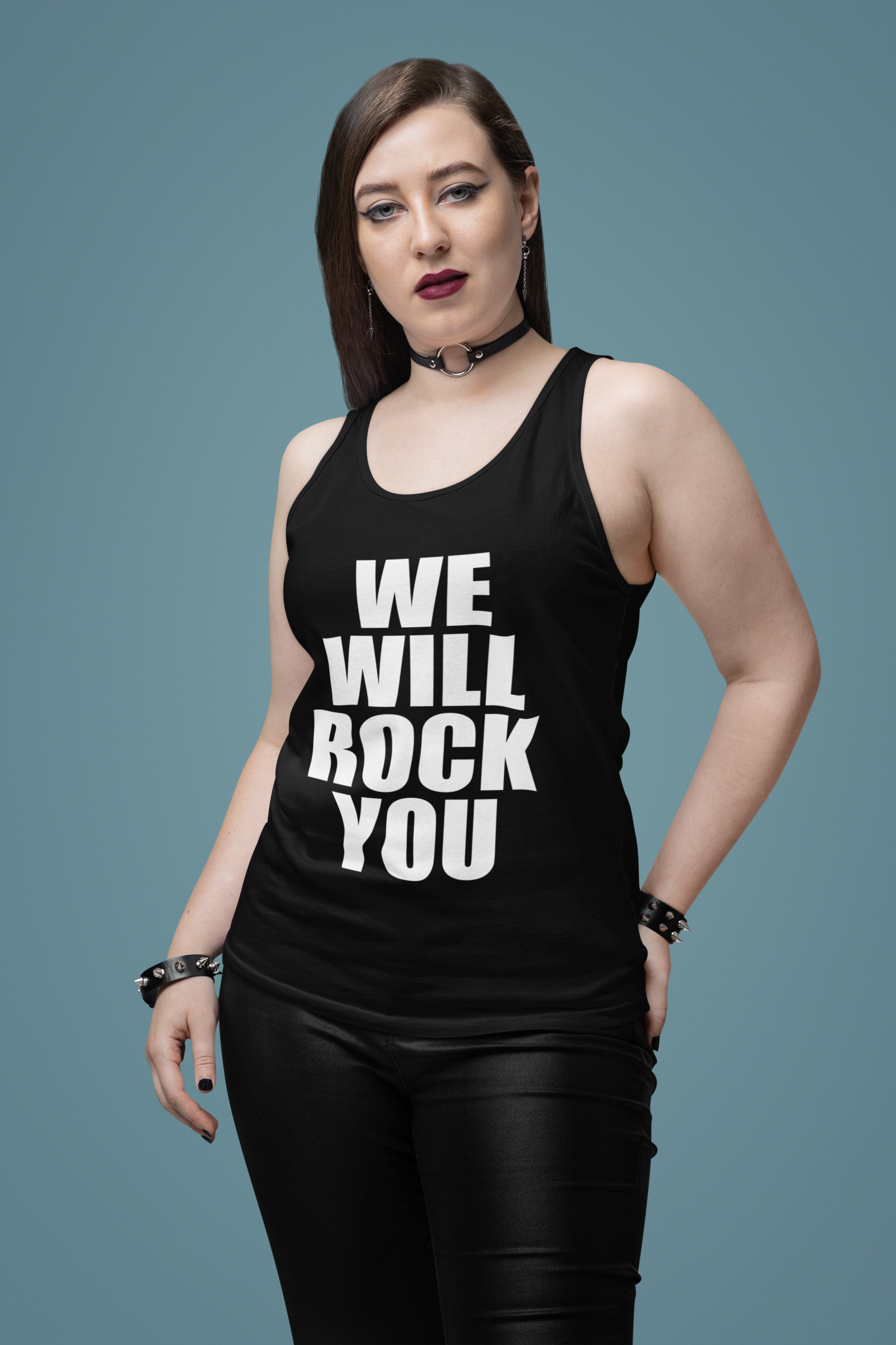 We Will Rock You Mens T-shirt Black