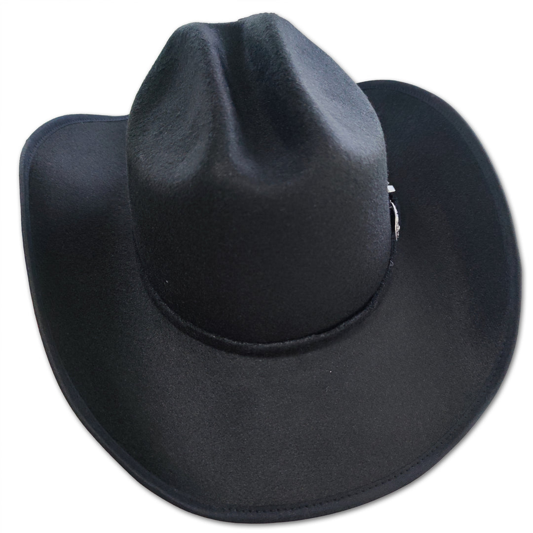 Authentic Western Style Cowboy Hat for Women: Handcrafted Stetson-Inspired Design with Distressed Finish - Perfect for Rodeos, Festivals, and Everyday Chic