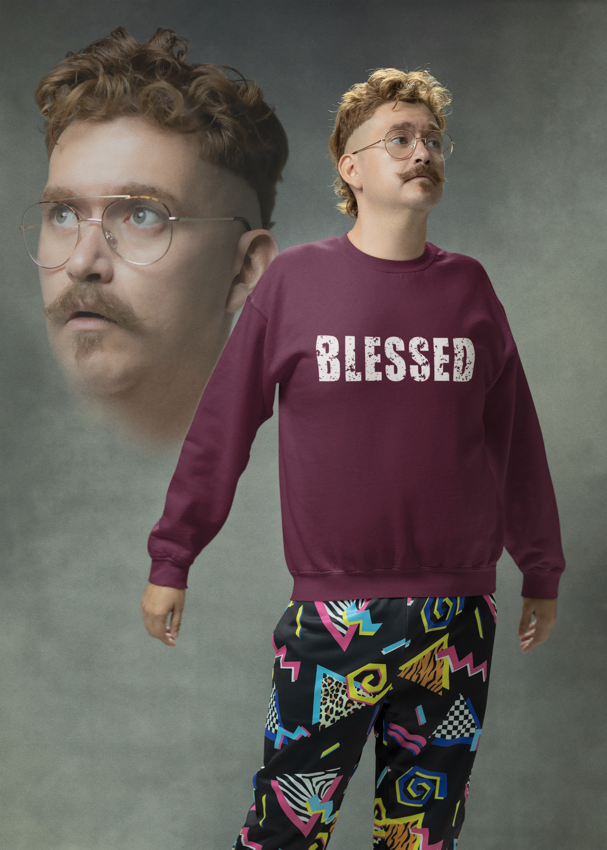 Blessed Religious Grateful Thankful Mens T-shirt 