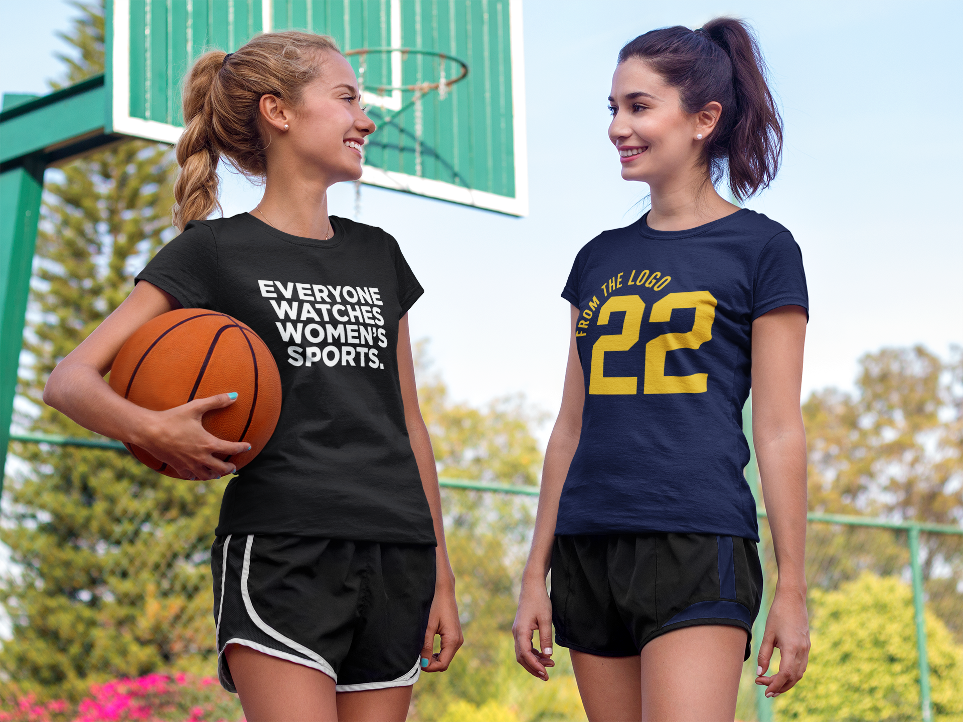 From The Logo #22 Basketball Mens T-shirt 