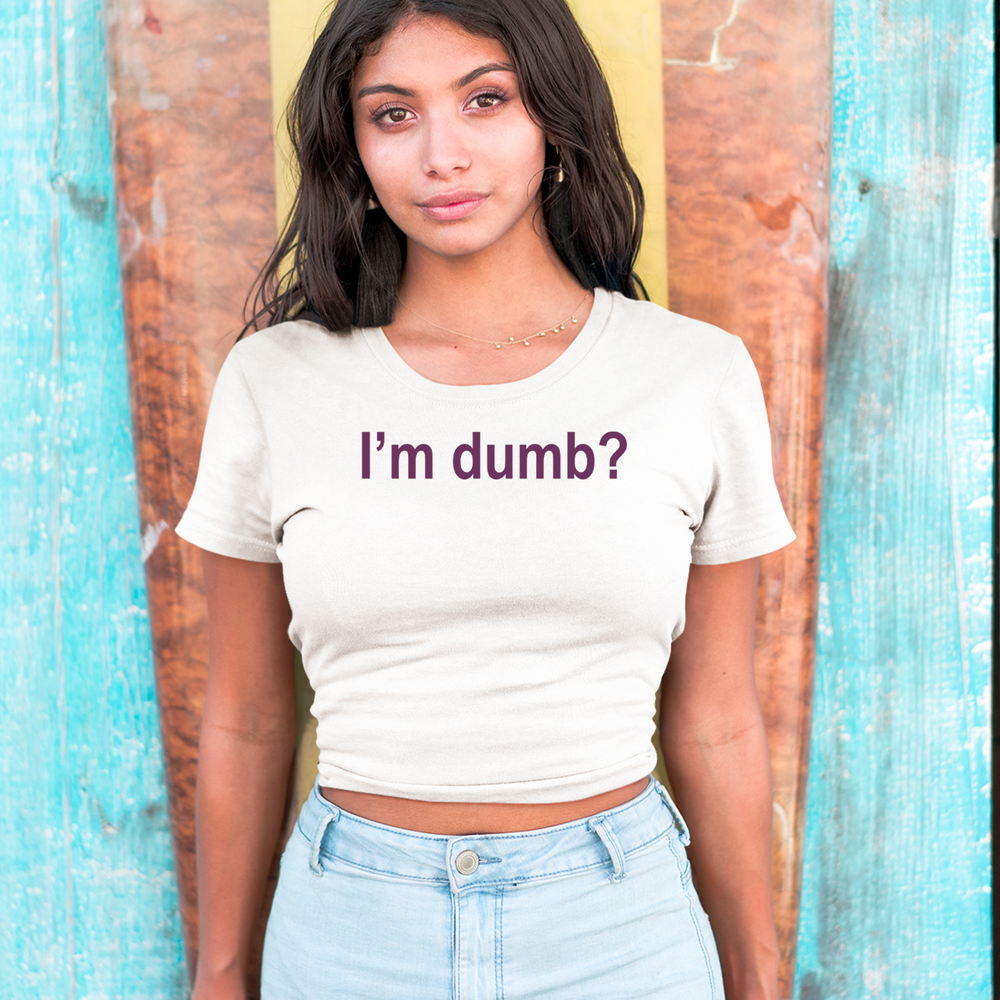 I'm Dumb Faithful Mens T-shirt 