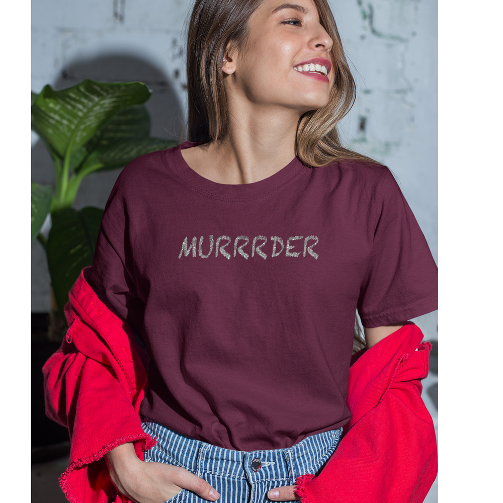 Murrrder Glitter Traitor Mens T-shirt 