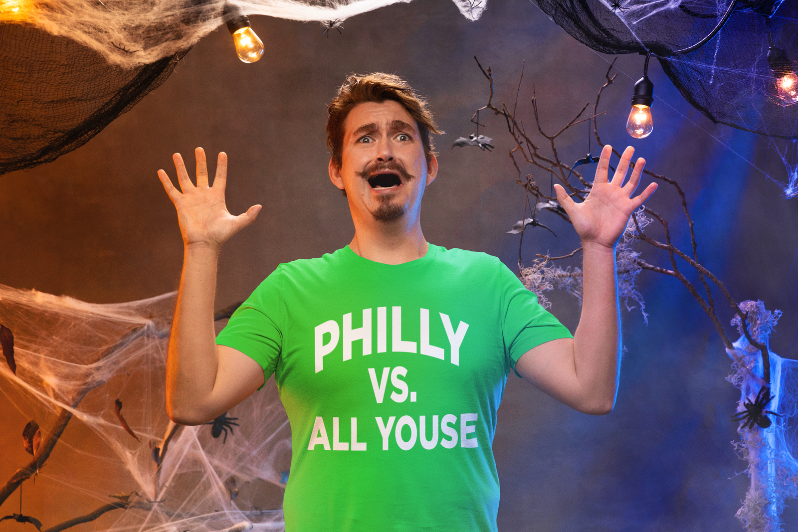 Philly Vs. All Youse Philly Thing Mens T-shirt Black