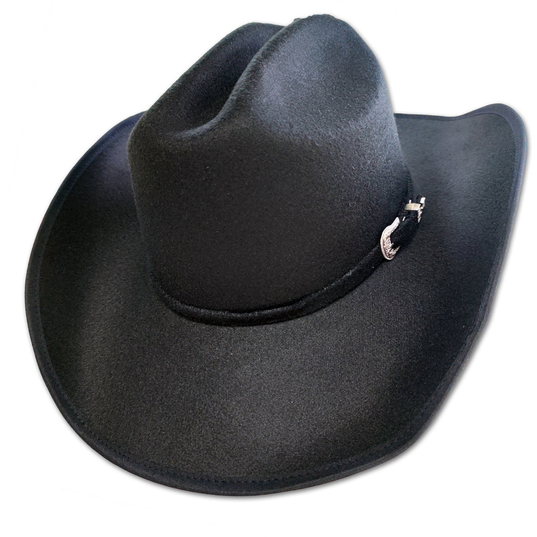 Authentic Western Style Cowboy Hat for Women: Handcrafted Stetson-Inspired Design with Distressed Finish - Perfect for Rodeos, Festivals, and Everyday Chic