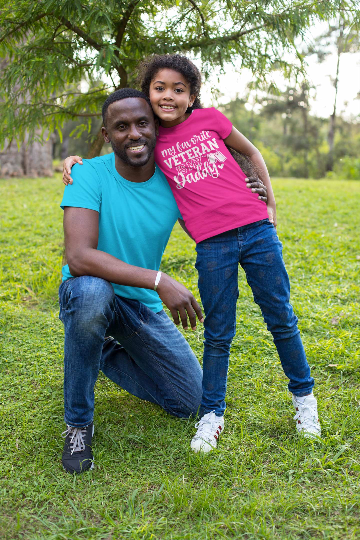 My Favorite Veteran Is My Daddy Mens T-shirt 