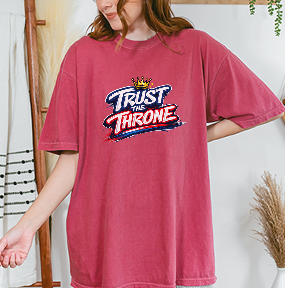 Trust The Throne Crown Philly Hoops Mens T-shirt 