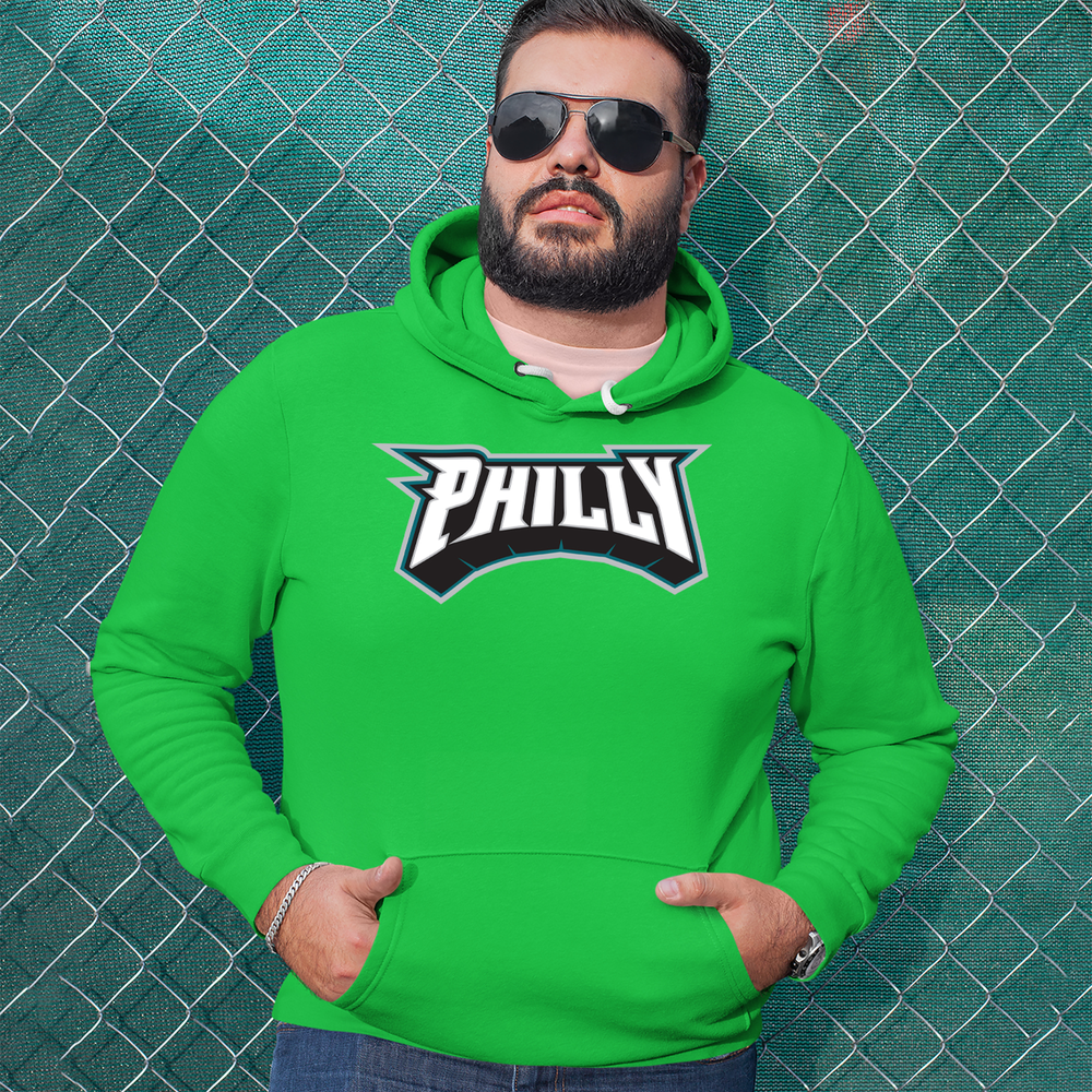 Philly Bold Block Throwback Mens T-shirt 