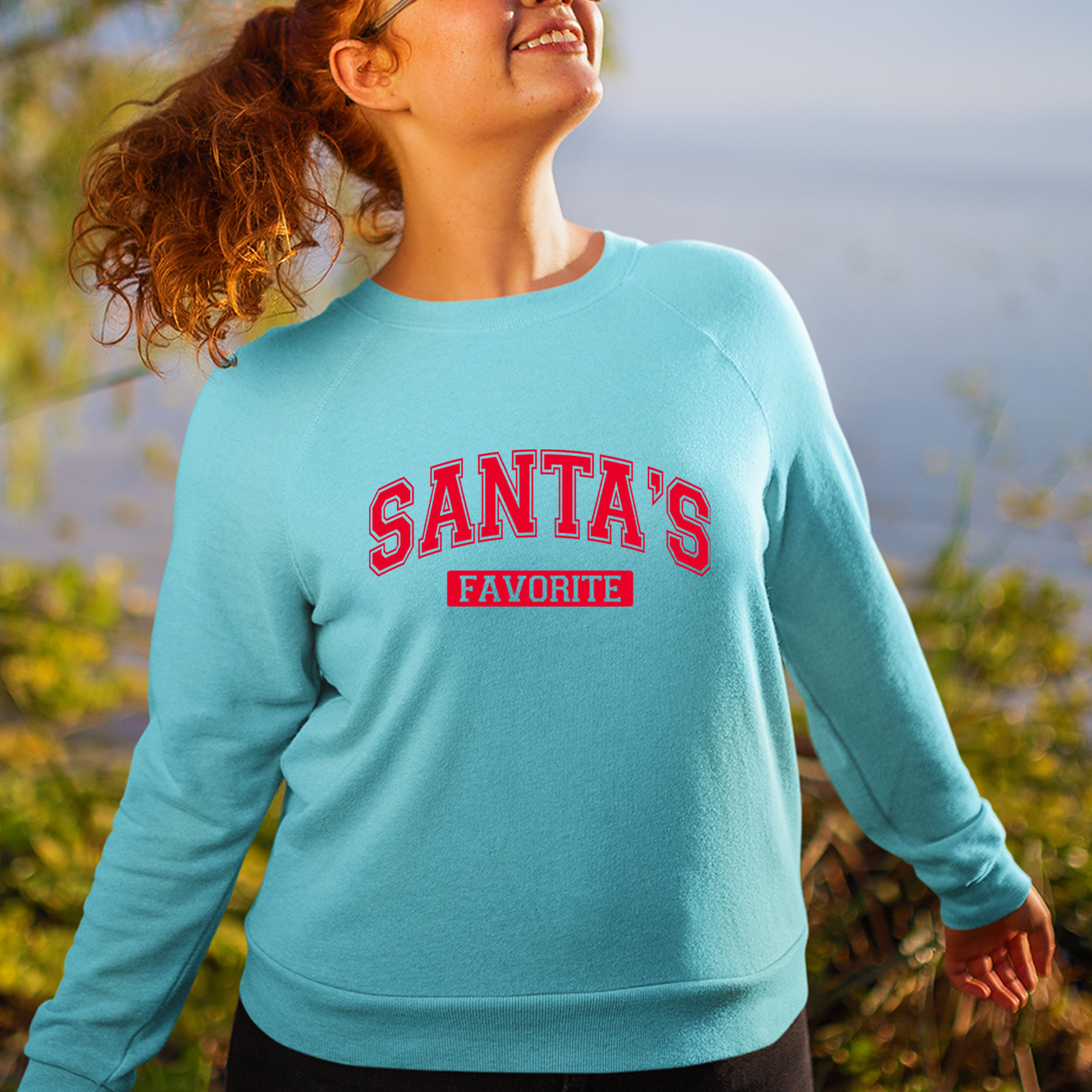 Santa's Favorite Mens T-shirt Black