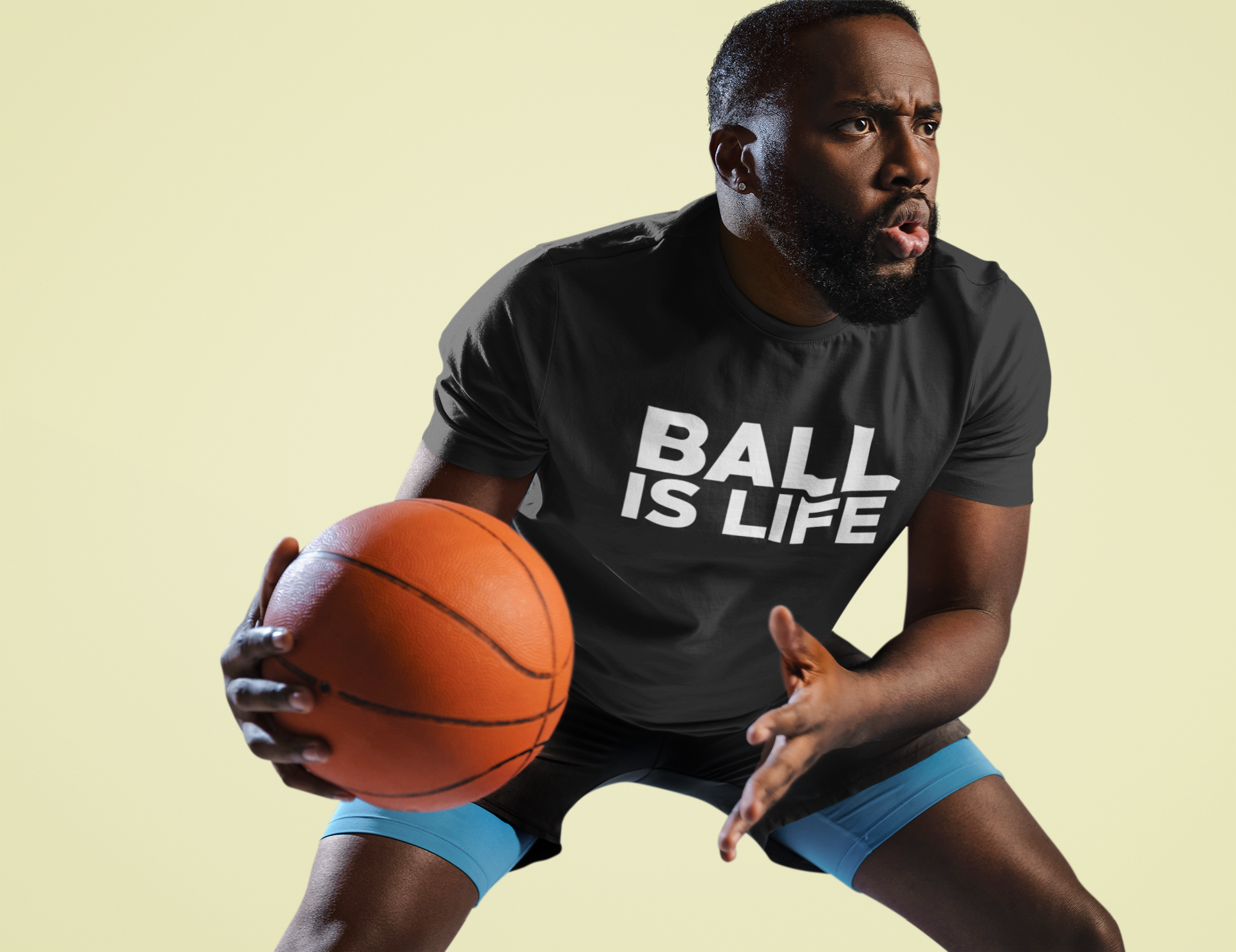 Ball Is Life Sports Enthusiasts Mens T-shirt 