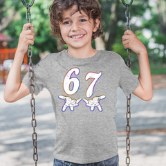 67 Hands Meme Viral Drill Mens T-shirt 