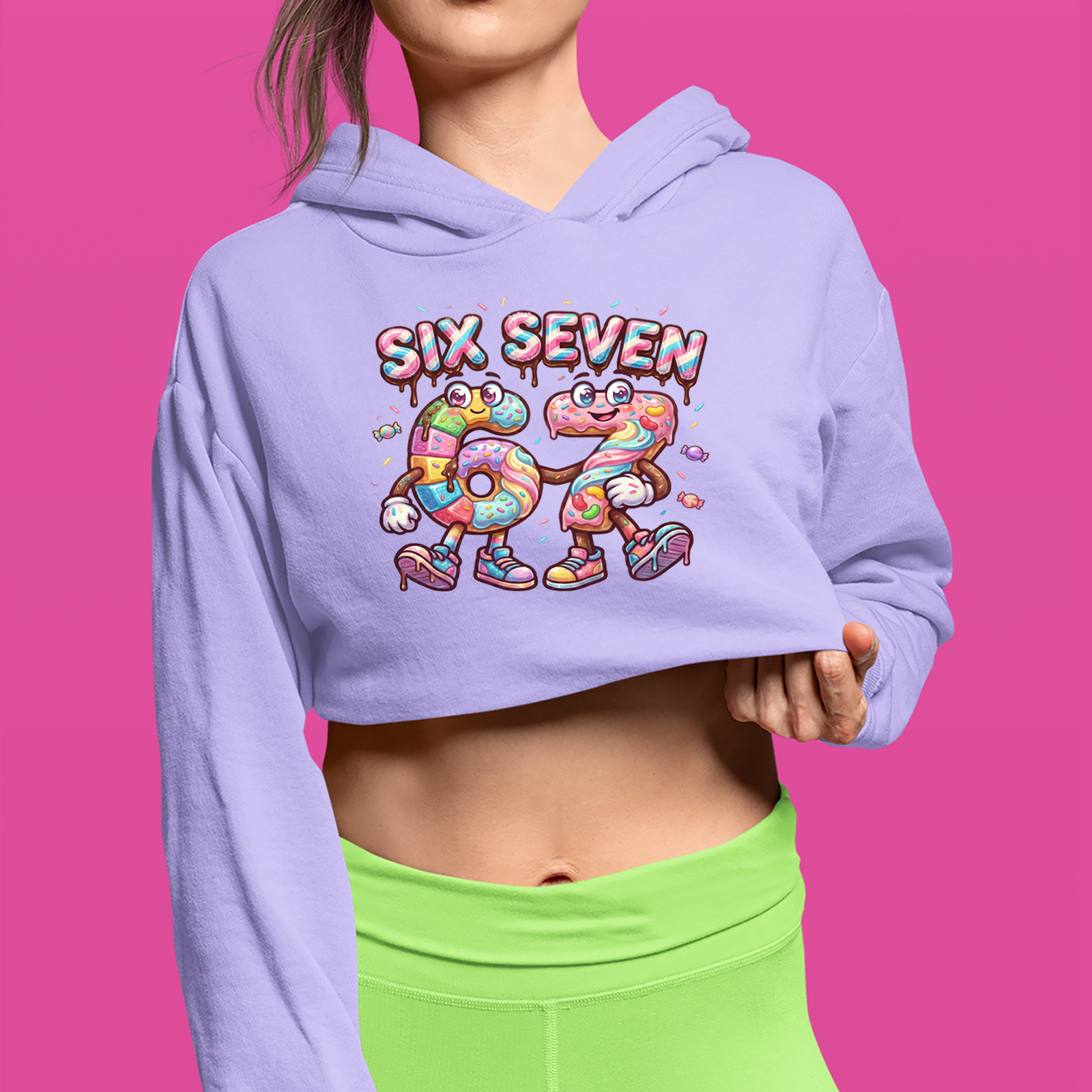 67 Candy Swirl Meme Mens T-shirt Black