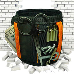 Magnetic Tool Wristband - Perfect Father's Day & Birthday Gift for Dad, Handy Cool Gadget, Tool Belt Accessory, Construction & Carpenter Tool Holder, Nail Magnet, Tool Belt Compatible