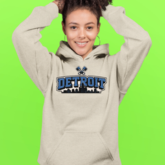 Detroit Motor City Retro Piston Mens T-shirt 