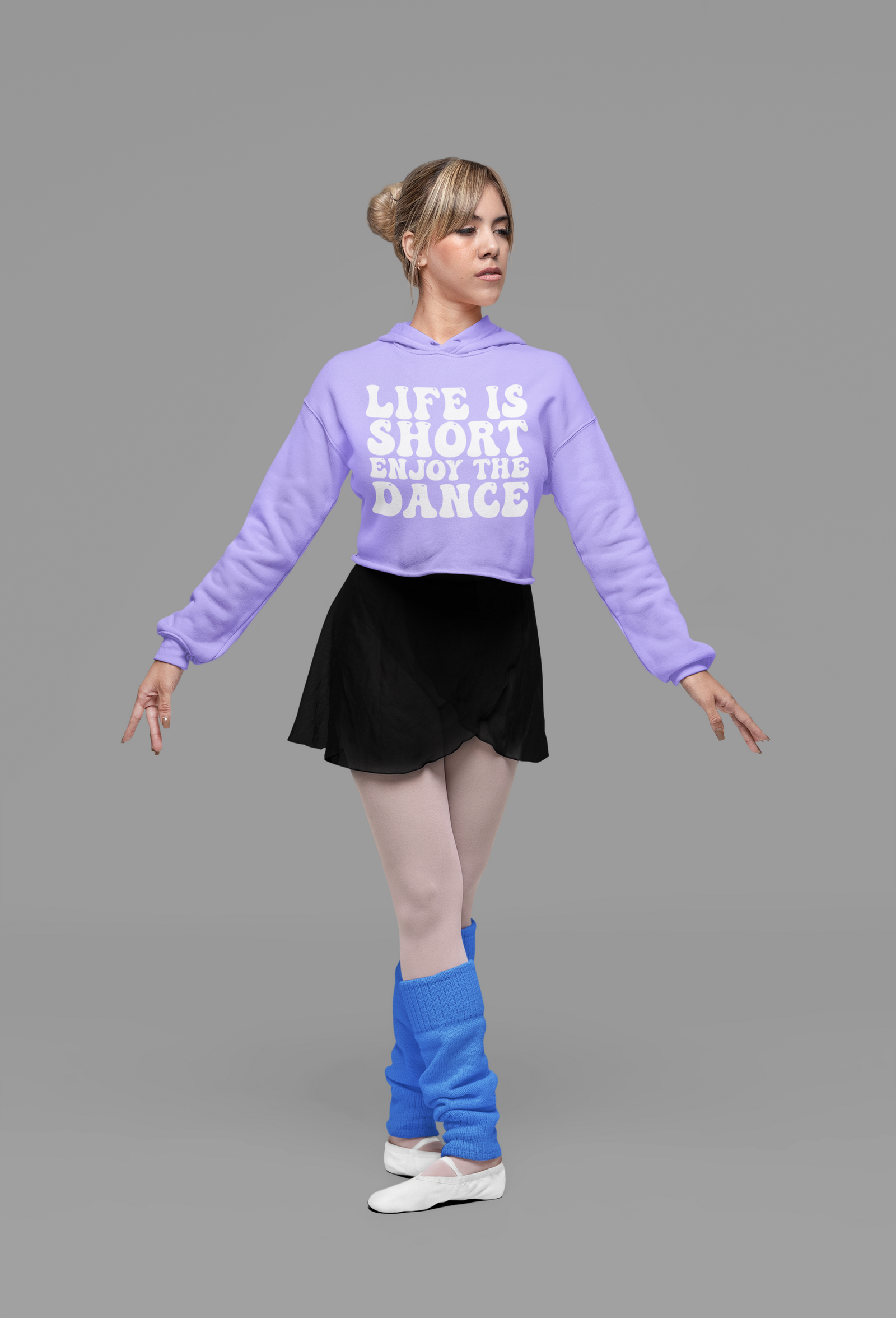 Life Is Short Enjoy The Dance Mens T-shirt Black