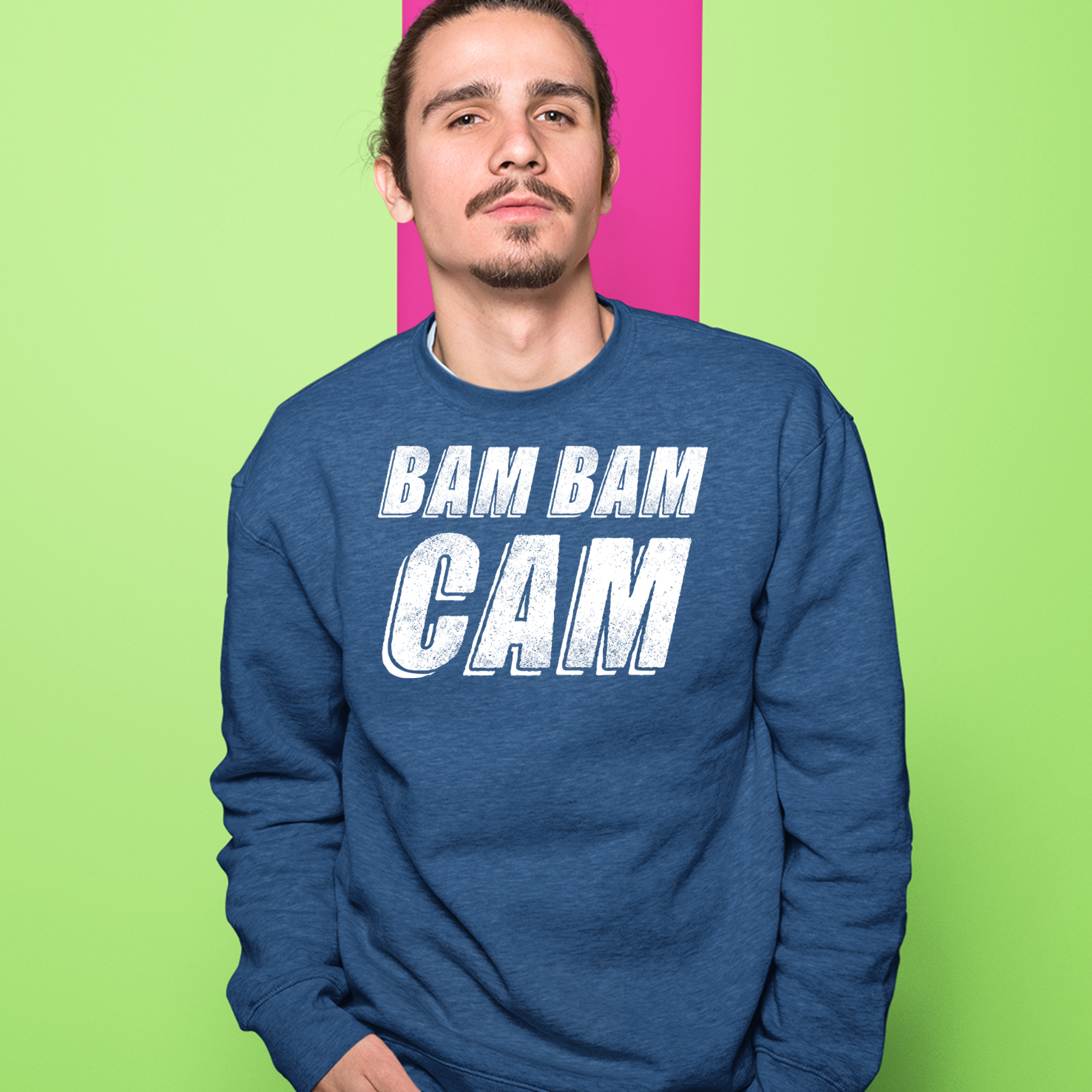 Bam Bam Cam Mens T-shirt Red