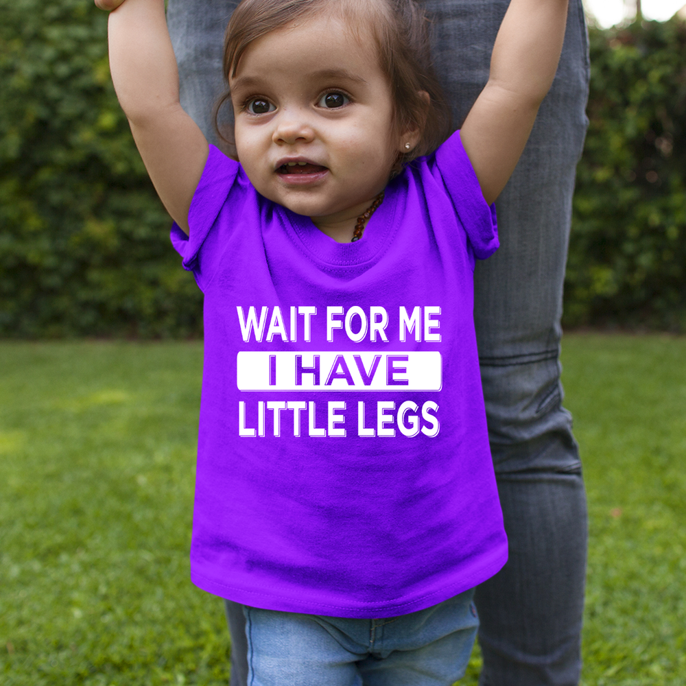 Wait For Me I Have Little Legs Funny Mens T-shirt 