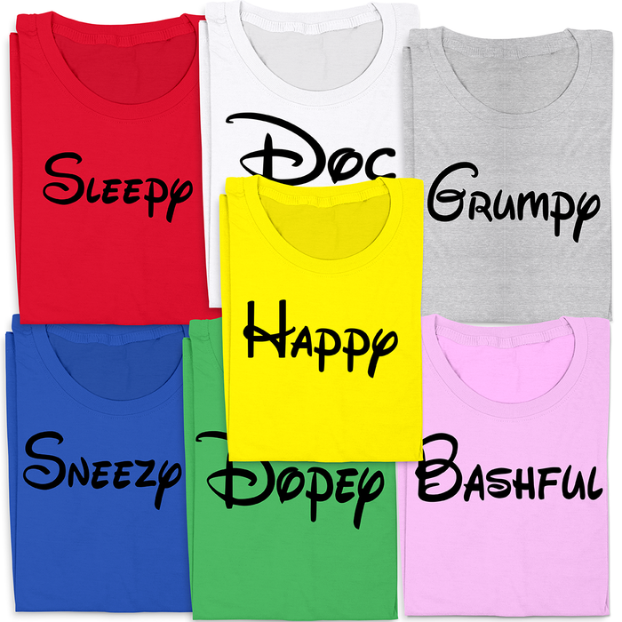 Seven Dwarfs Youth T-Shirt | Group Halloween Costume
