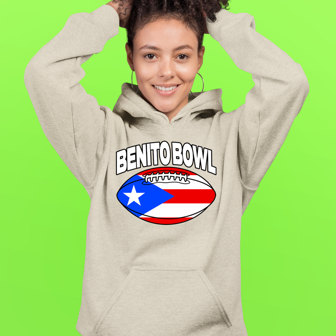 Benito Bowl Puerto Rico Football Mens T-shirt 