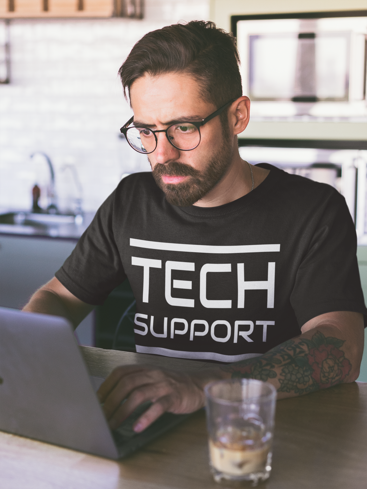 Tech Support Technologist IT Mens T-shirt 