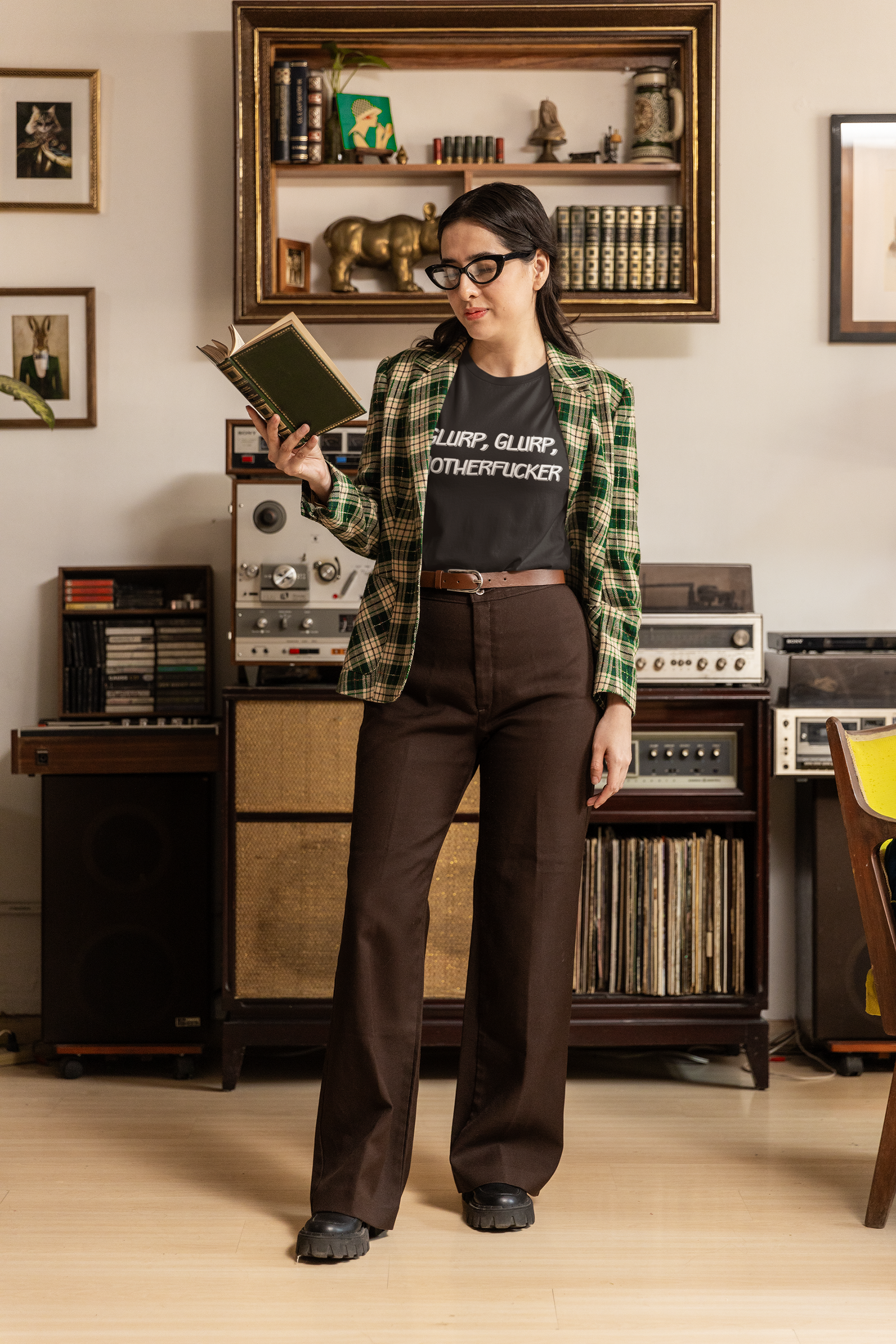 Glurp Glurp M-therf-cker Carl Mens T-shirt Black