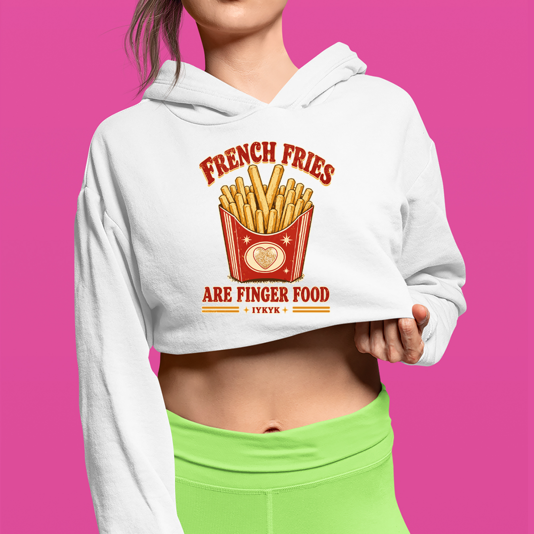 French Fries Are Finger Food IYKYK Mens T-shirt 