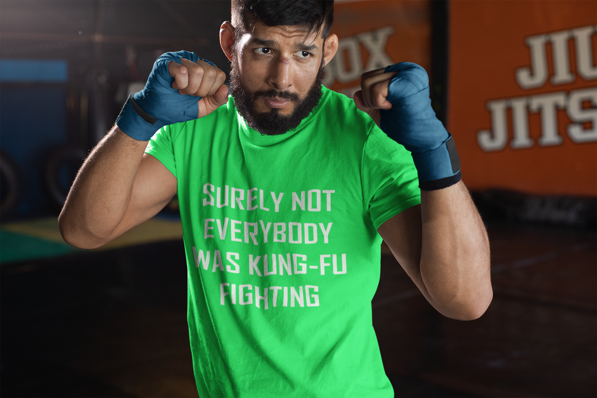 Surely Not Everybody Was Kung-Fu Fighting  Mens T-shirt